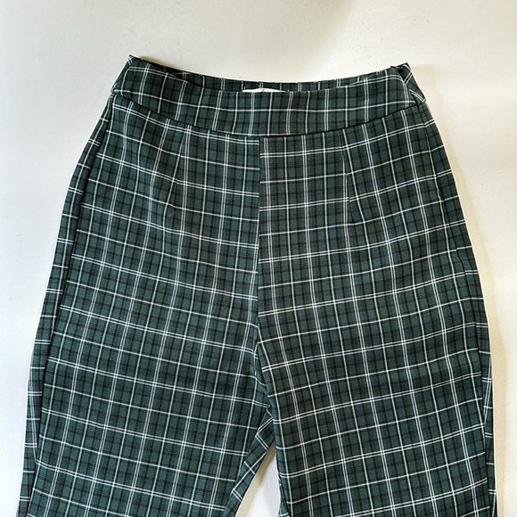 Seven Wonders Green Plaid Flares - Picture 15 of 15